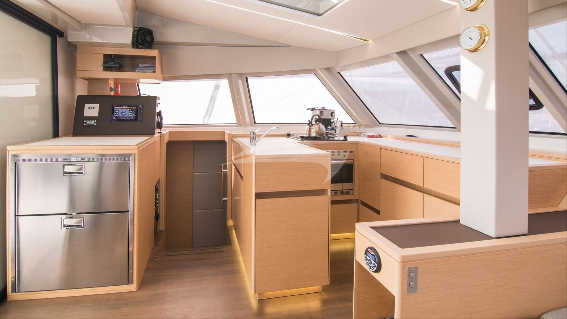 Galley and Navigation Station