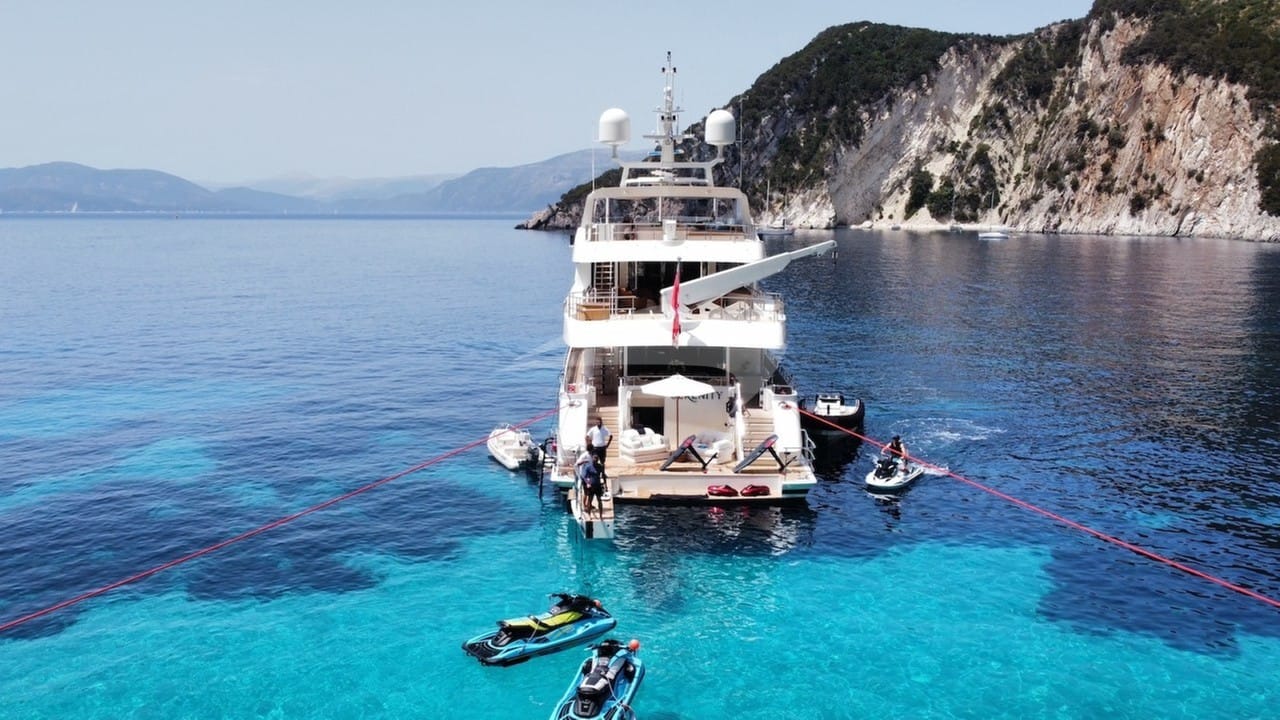 Swim platform / docking station and toys out