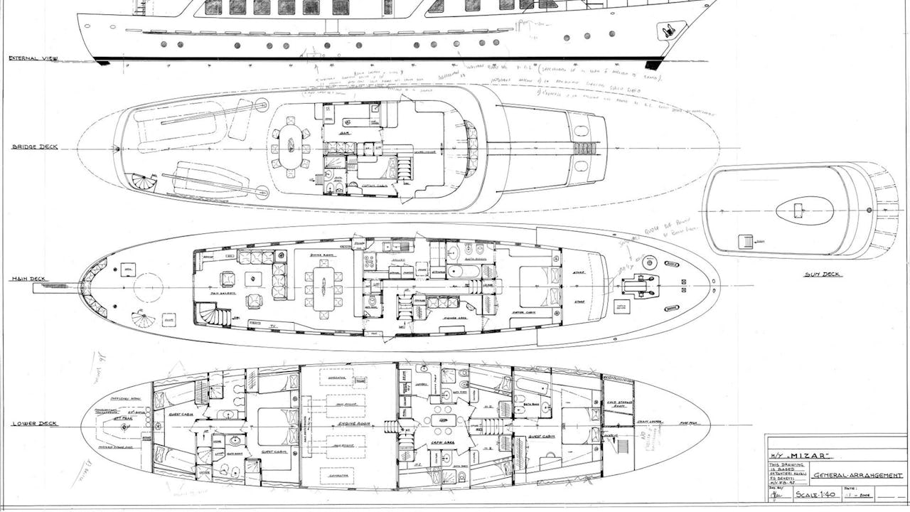 Yacht Layout