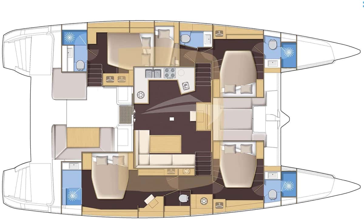 LIQUID ZEN deck layout