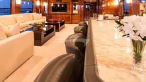 Saloon and bar area