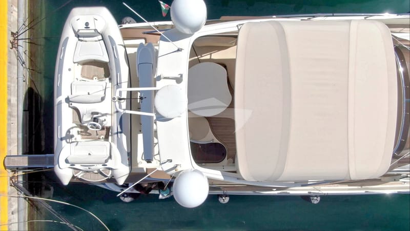 Aerial View at Anchor