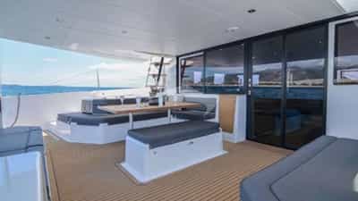 Cockpit dining area
