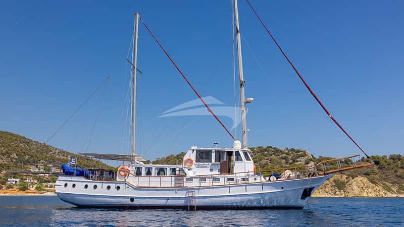 MELTEMI 22m motor yacht charter