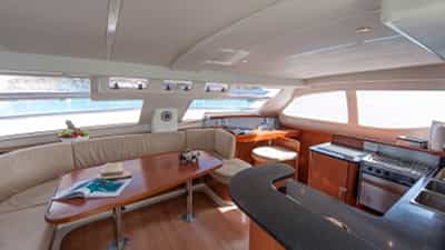 Spacious Salon and Galley