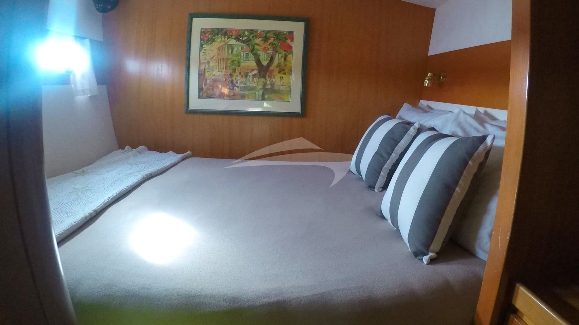 Starboard aft guest queen suite