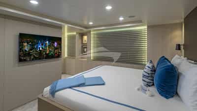 Twin cabin on the lower deck