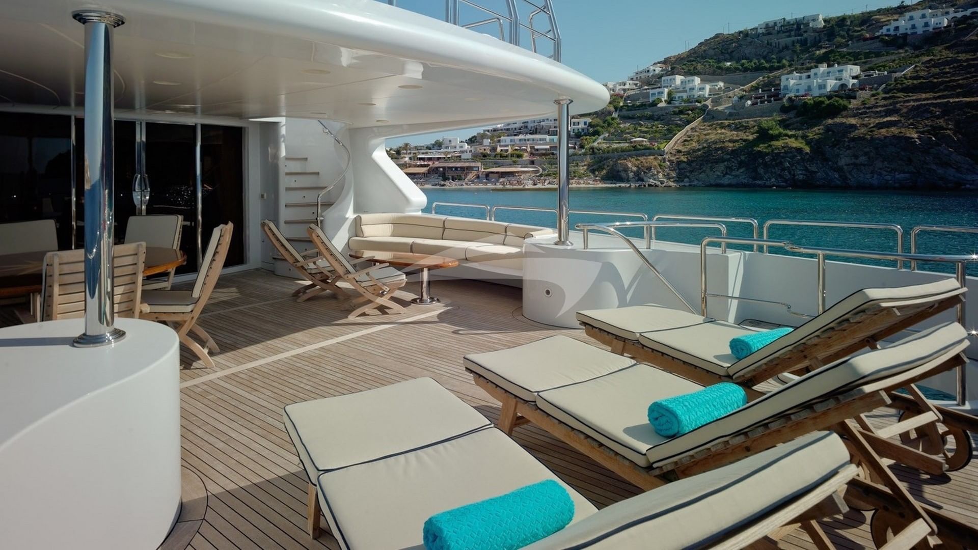 Deck and Sun Loungers