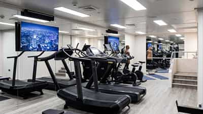 Fully equipped gym