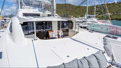 From the bow looking aft on THE ANNEX