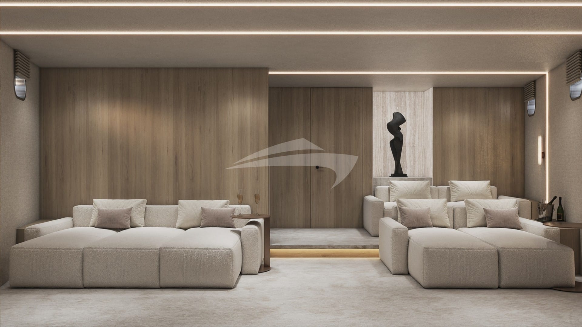 Cinema Seating - Lower deck