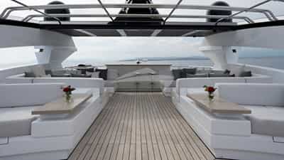 Top Deck Looking Aft