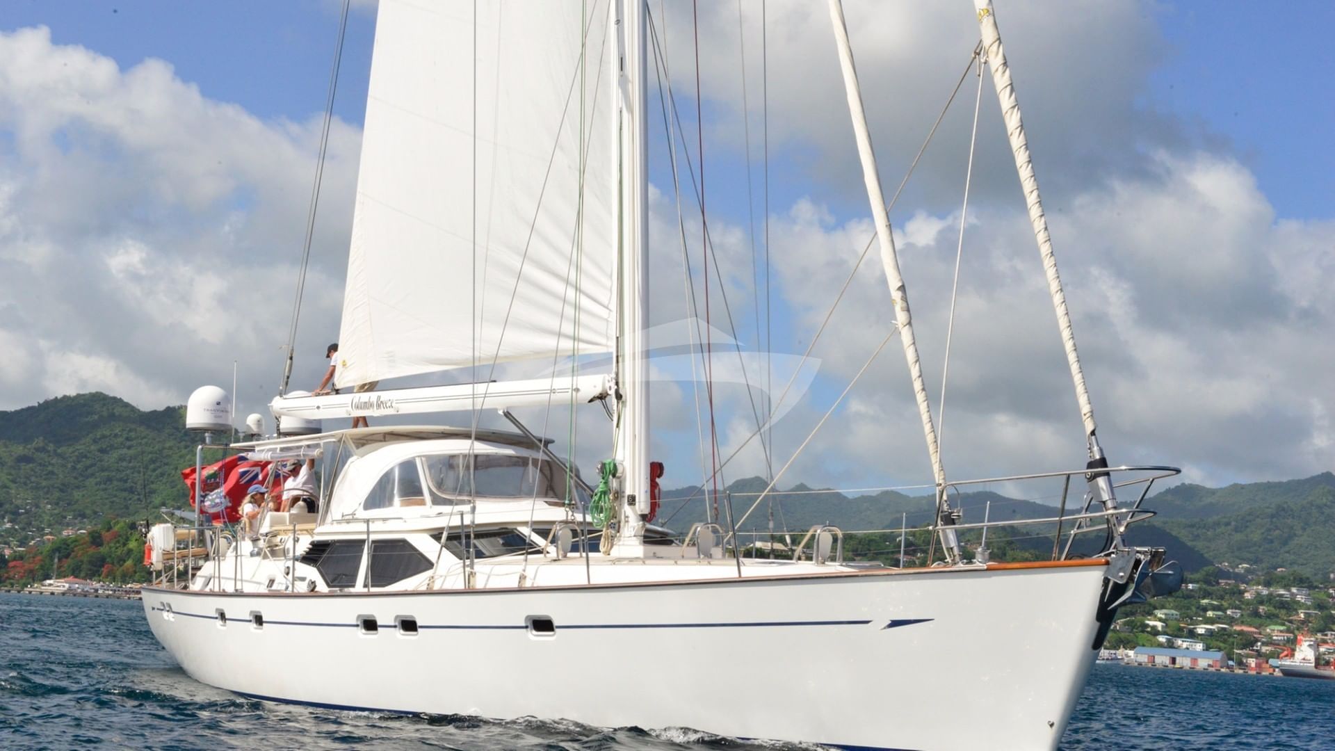 One beautiful sailing yacht!