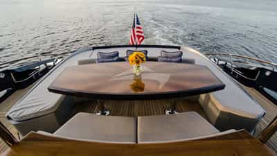 Aft Deck Settee