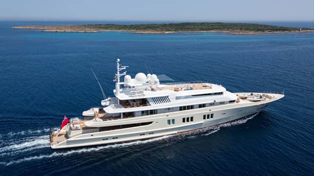 CORAL OCEAN 73m / 240ft motor yacht for charter