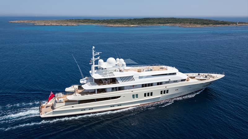 CORAL OCEAN 73m motor yacht charter