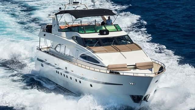 ACCAMA DELTA 30m motor yacht for charter