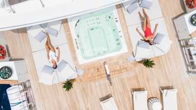 Sundeck from above