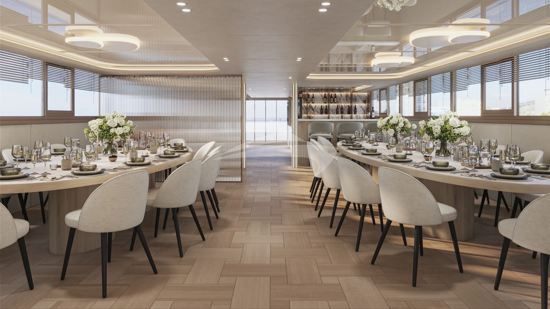 Salon Dining - Main deck
