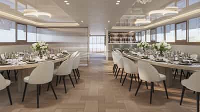 Salon Dining - Main deck
