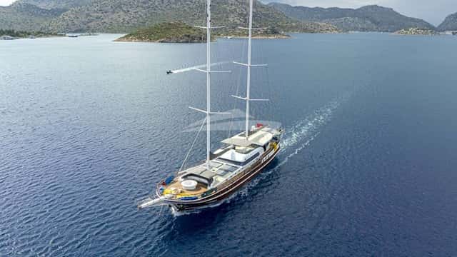 KAAN AYAZ 38m motor yacht for charter