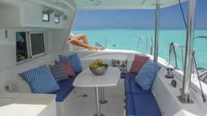 Al fresco dining area