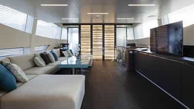 Saloon with TV