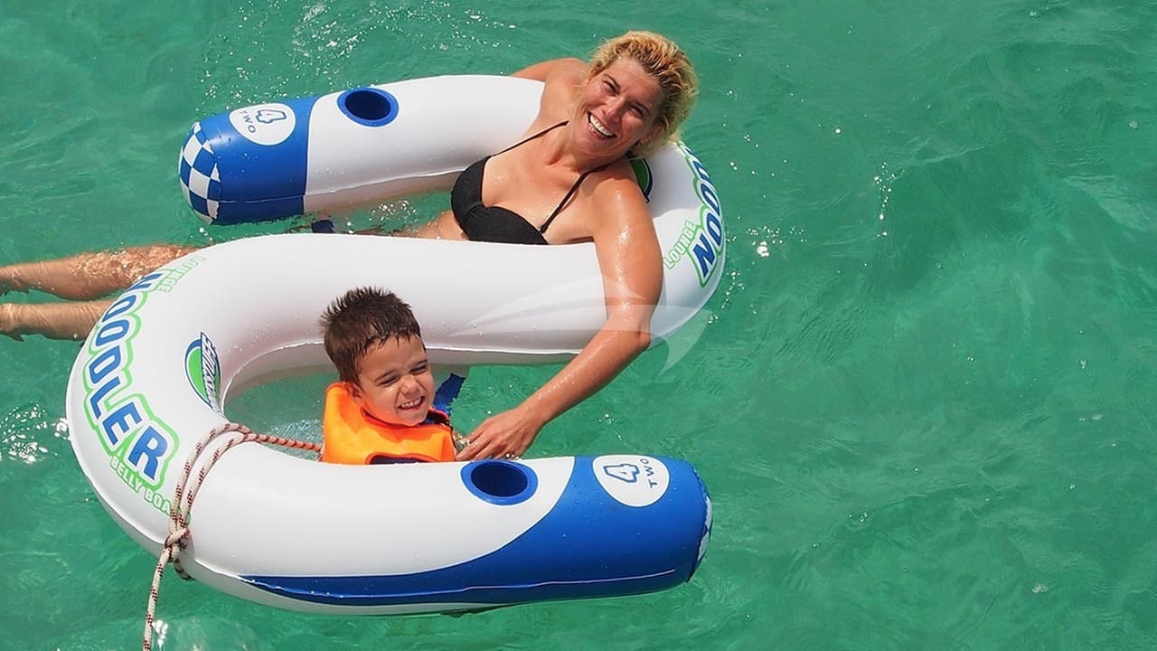 Enjoying the ambience of the Caribbean Sea