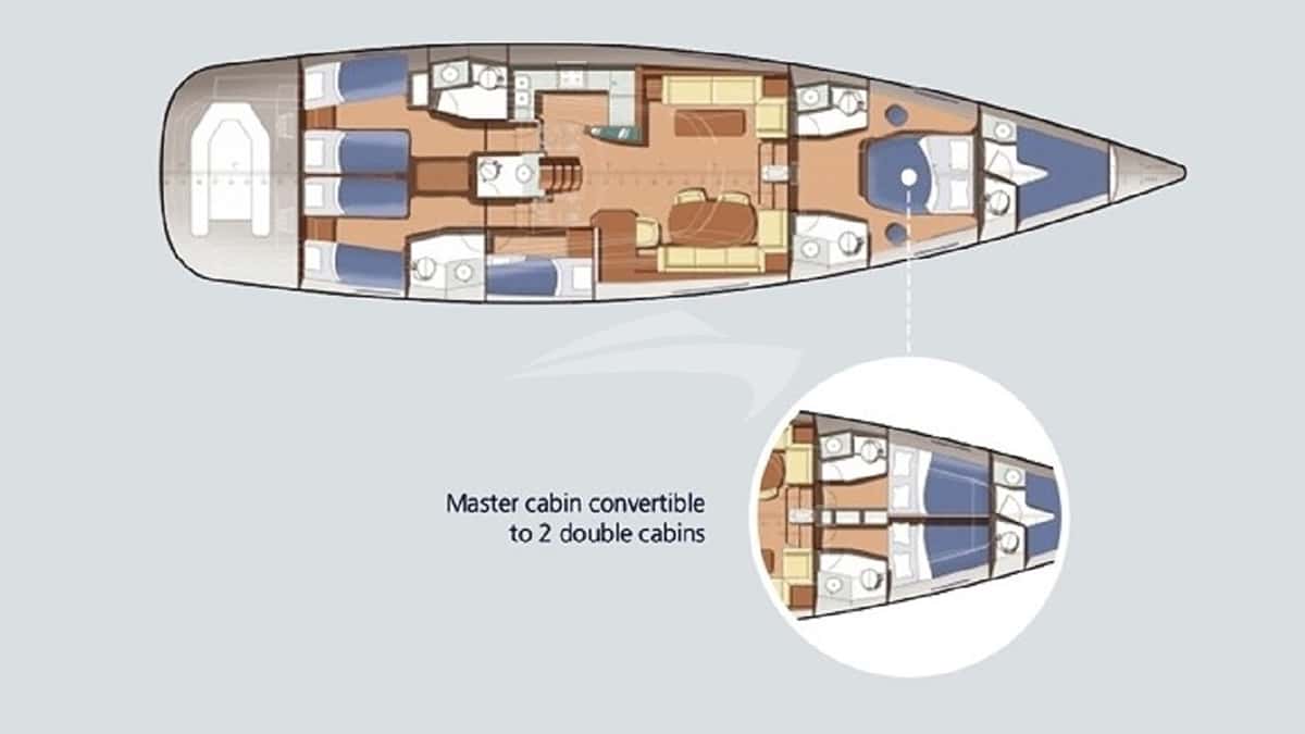 SHOOTING STAR deck layout