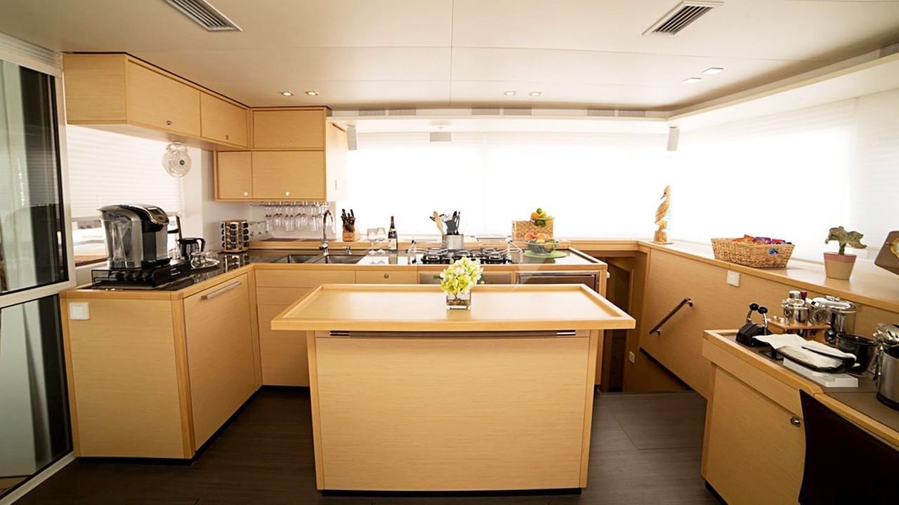 Where it all happens - The Galley!