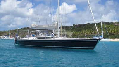 Cap II - a stunning yacht in a gorgeous anchorage