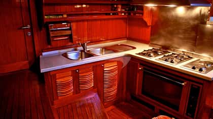 IL FRATELLO 24m sailing yacht charter, photo 11