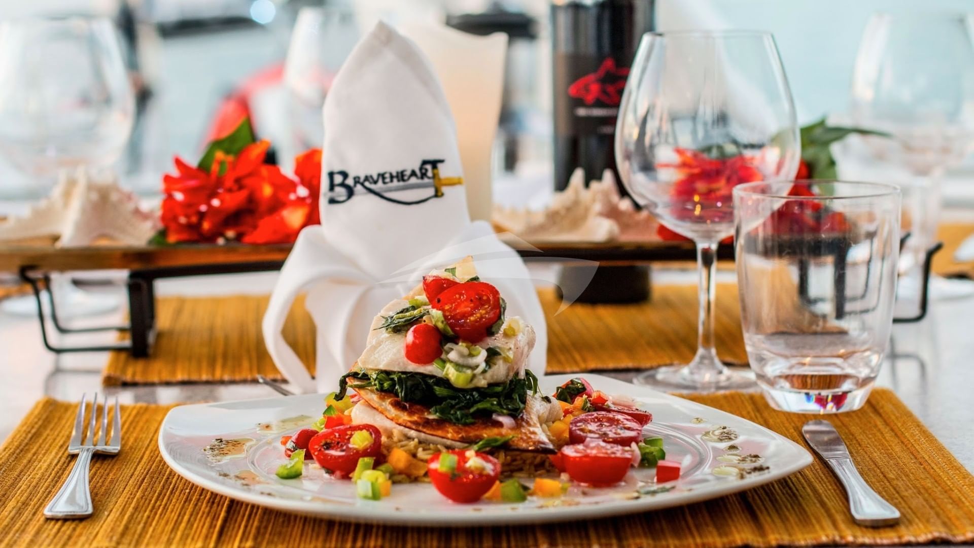 Chef Dawn&#x27;s Mahi and Rasta Stack