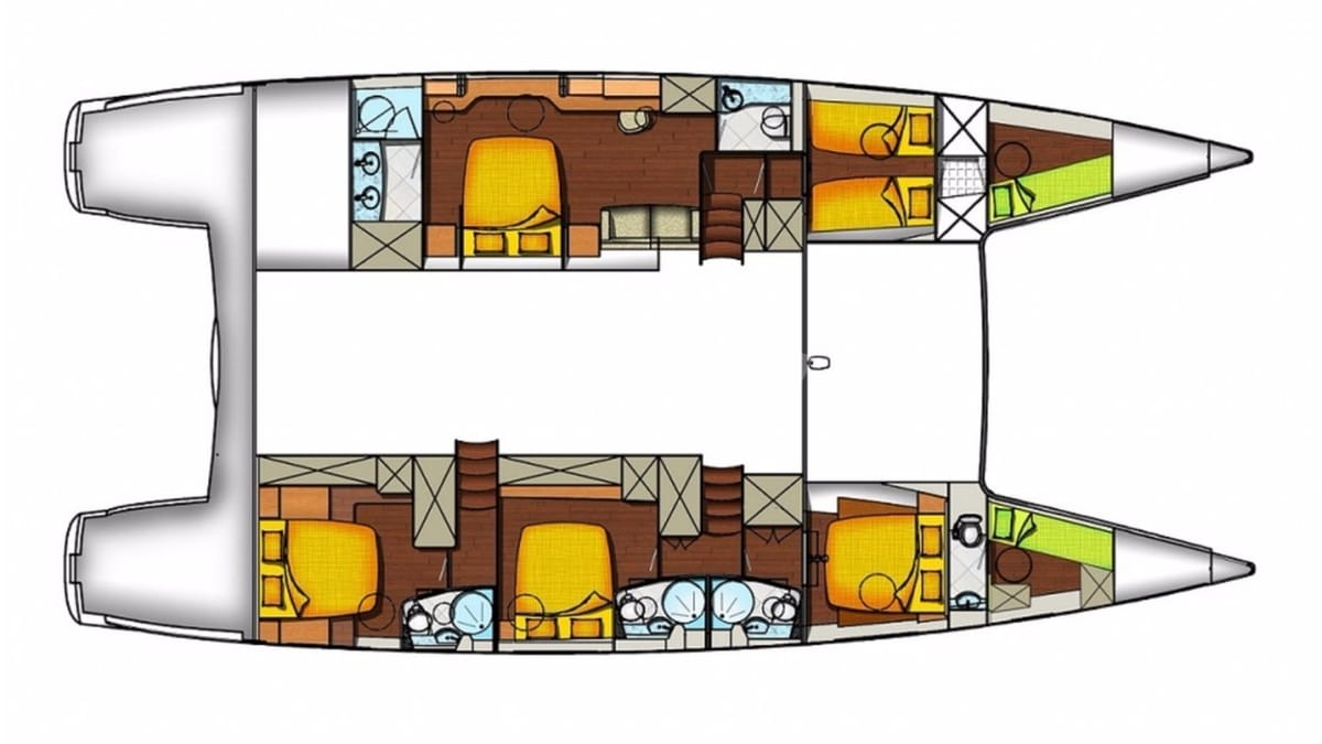 WORLD'S END Deck Plan