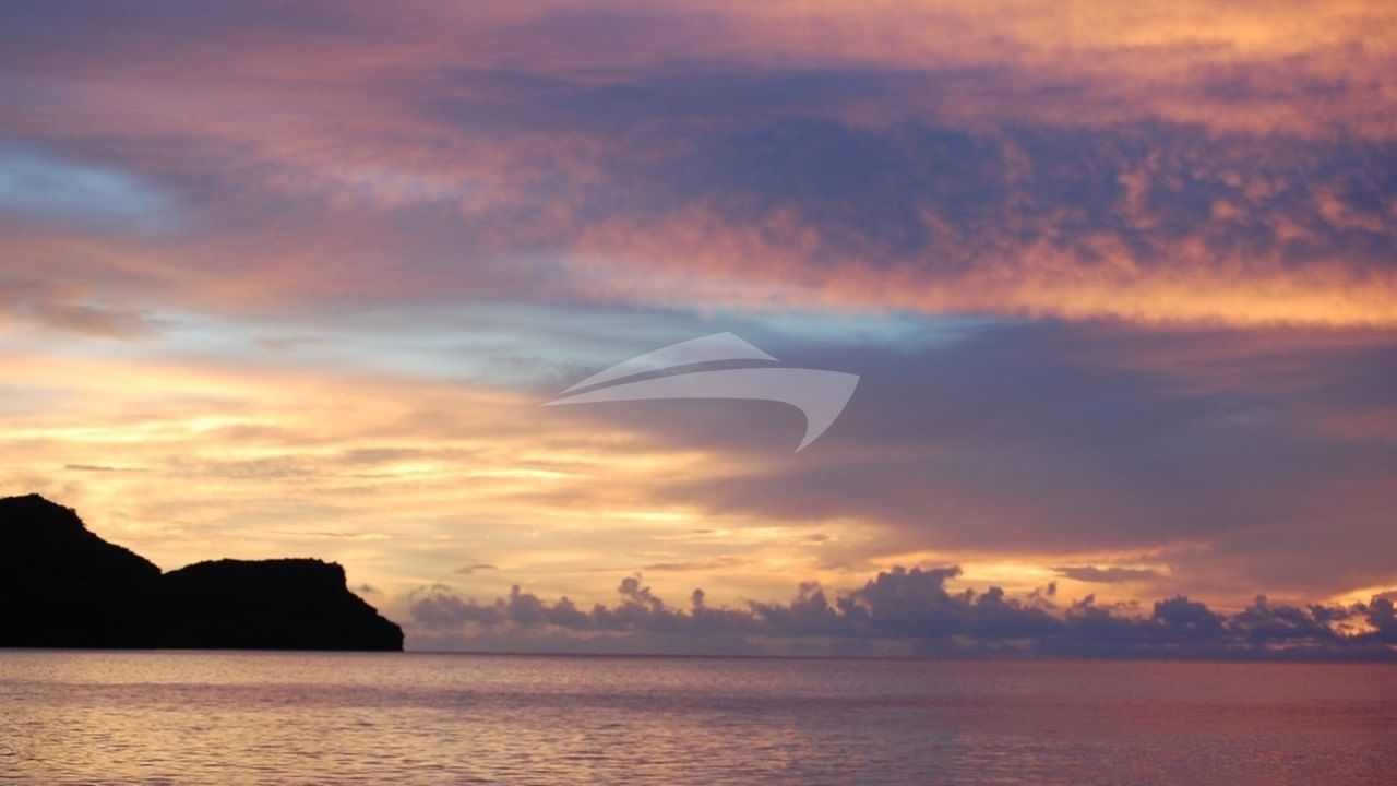 Caribbean Ocean Sunset