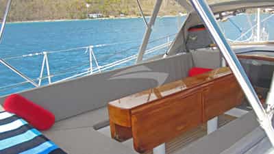Very comfy cockpit