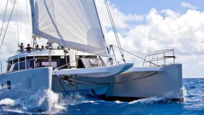 A view of the flybridge