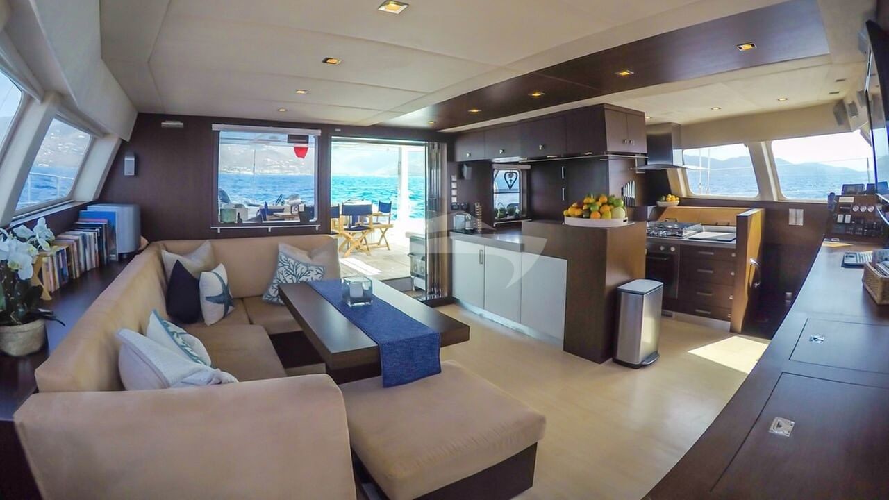 Miss Kirsty's spacious saloon