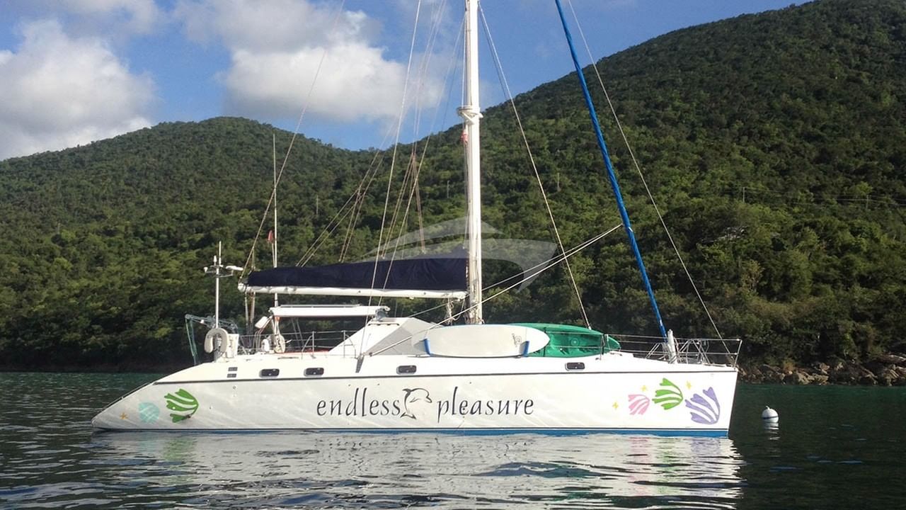 Anchored in Caneel Bay, St. John