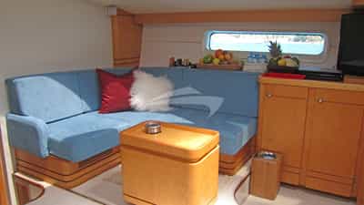Main Salon Starboard Side