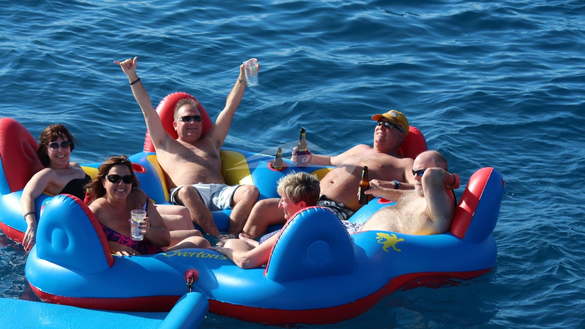 Six man floating raft