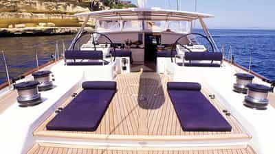 Aft deck