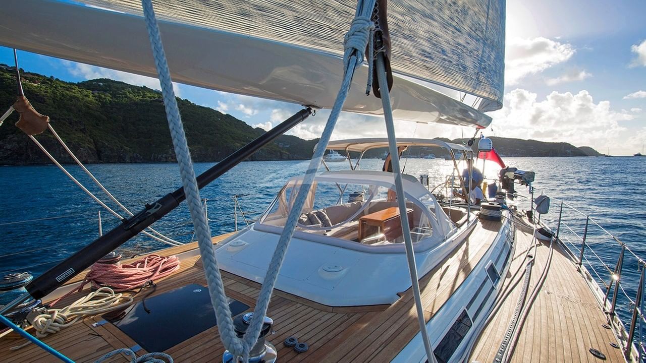 The cockpit and helm