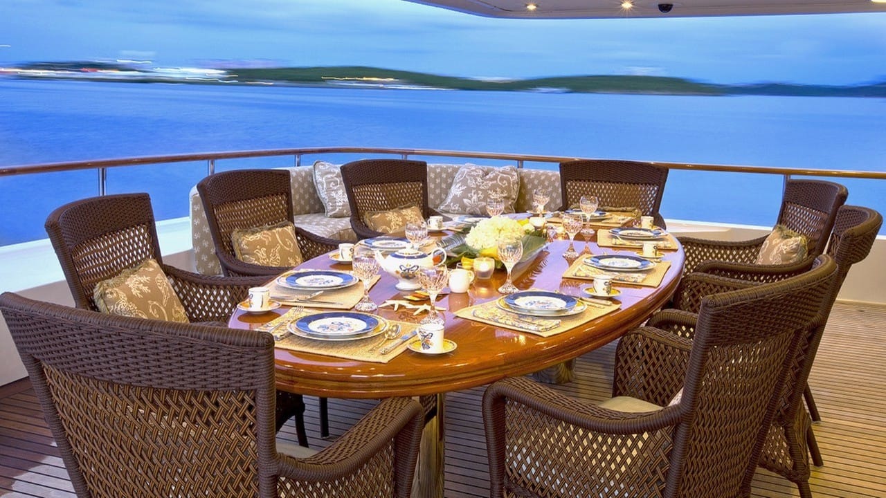 Sky Lounge Aft Deck Dining