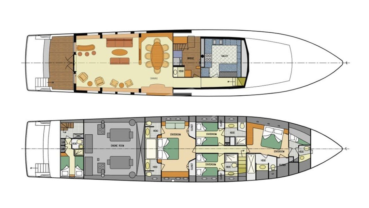 Yacht Layout