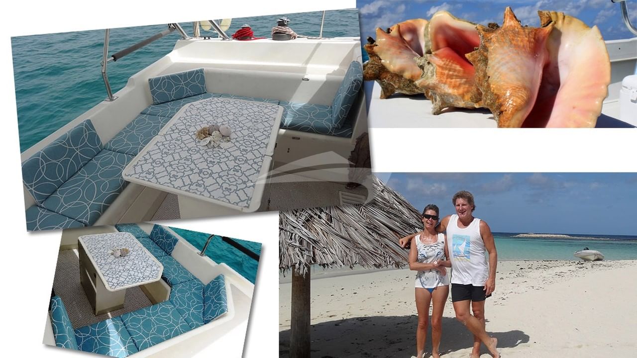 Katlyn's cockpit and her crew