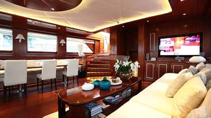 LA BELLA VITA 47m sailing yacht charter, photo 12