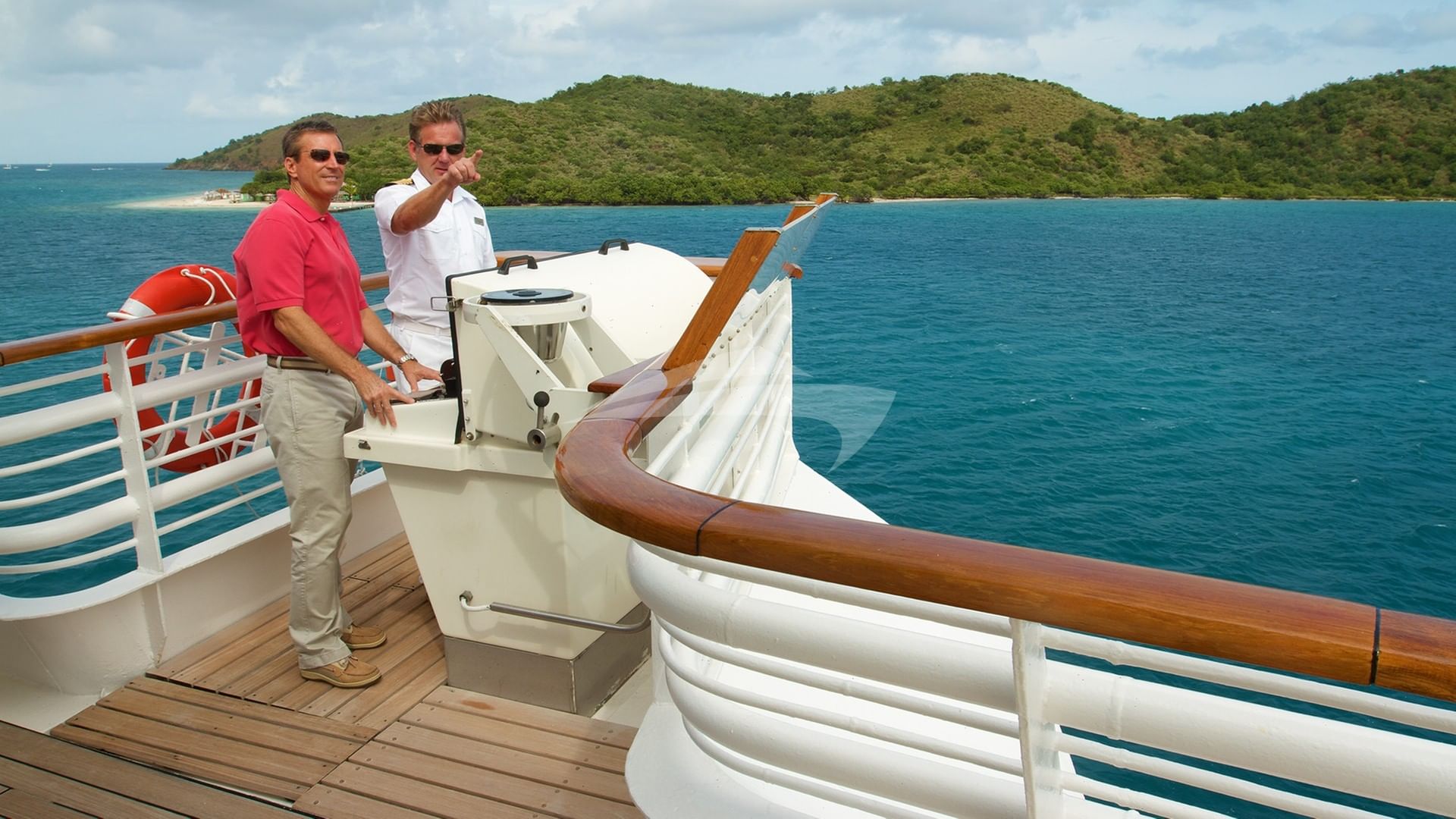 Join Captain on Wing Bridge