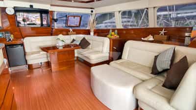 Saloon view