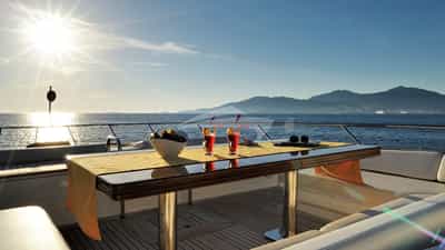 foredeck table